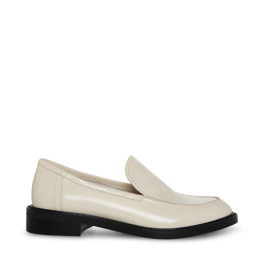 Loafers Steve Madden Larusso Cuero Mujer Beige | ES ZKE021